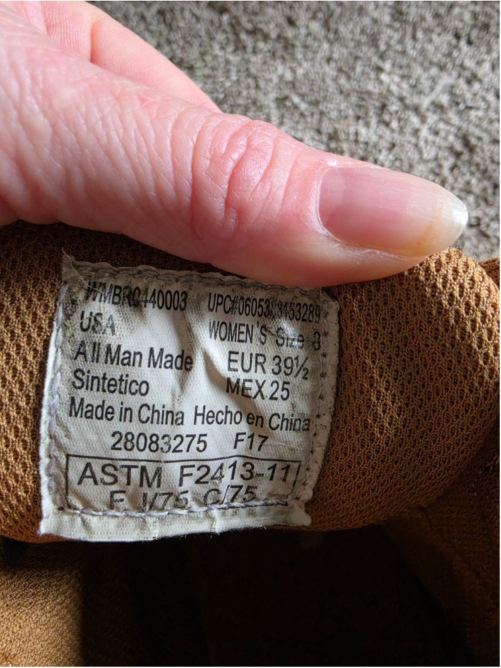 Women’s Size 8 Steel Toe Work Boots Wheat Tan ASTM F2413 Safety Boots